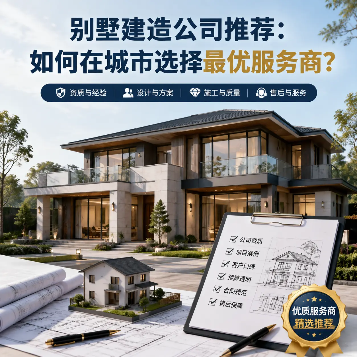 别墅建造公司推荐：如何在 玉屏 选择最优服务商？