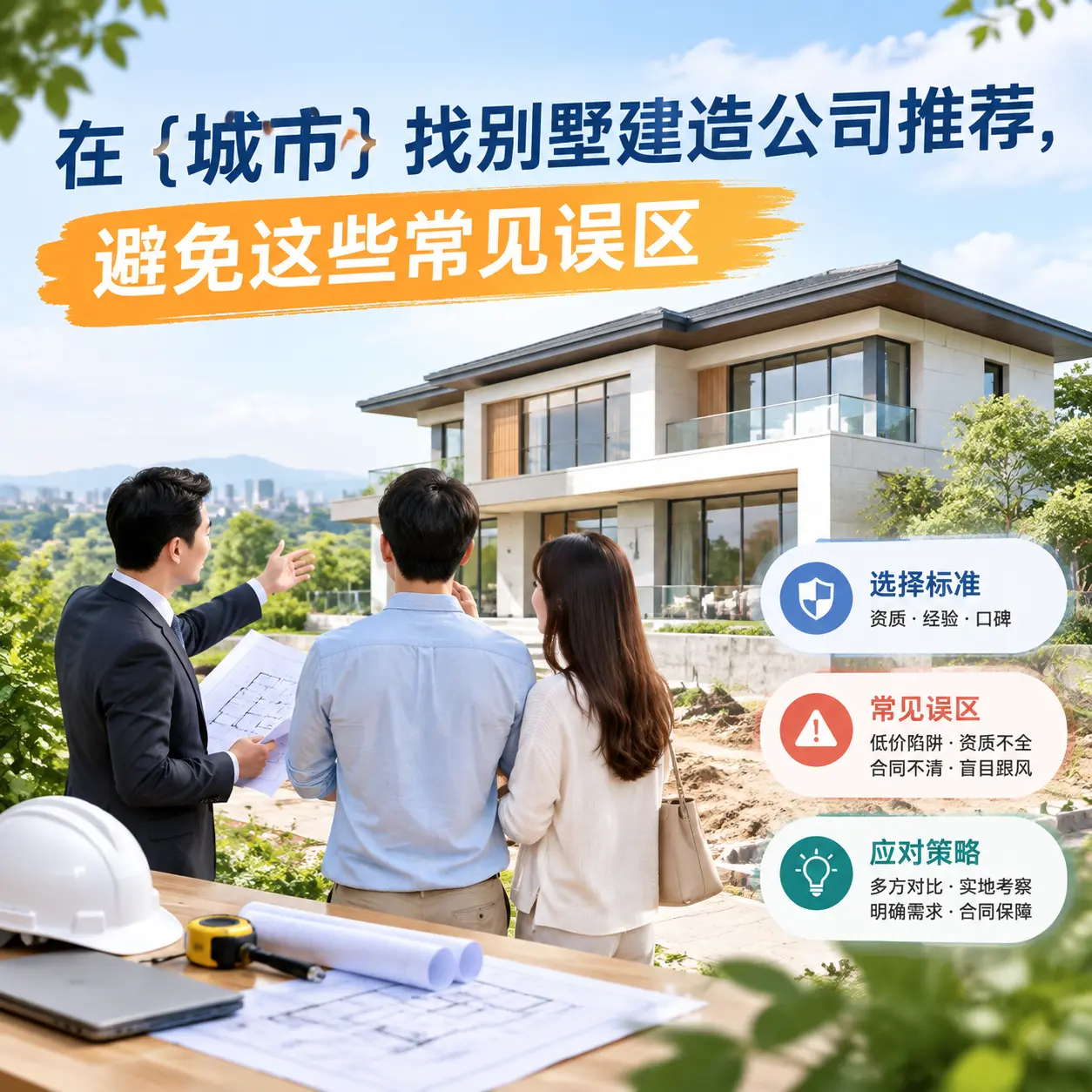 在 玉屏 找别墅建造公司推荐，避免这些常见误区
