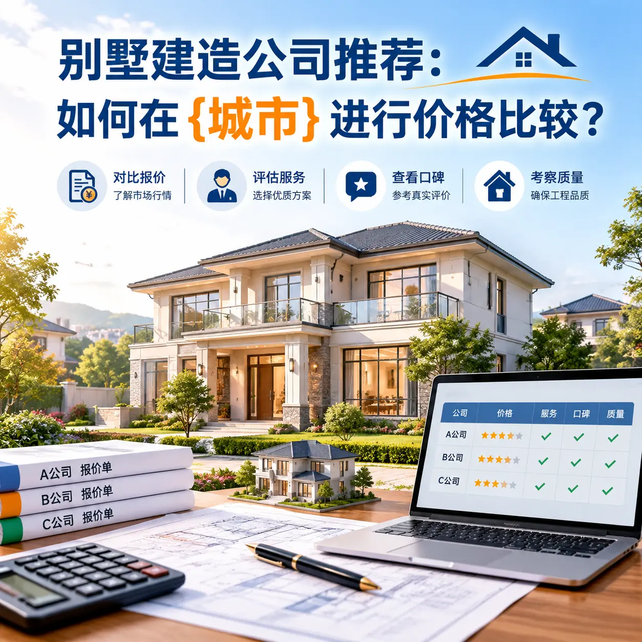 别墅建造公司推荐:如何在 玉屏 进行价格比较?