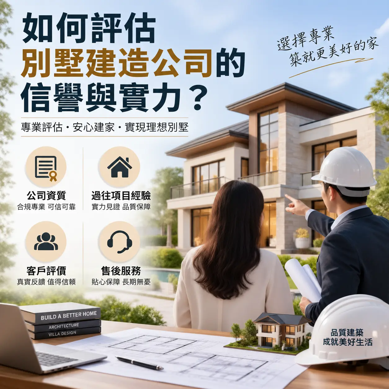 如何评估 玉屏 别墅建造公司的信誉与实力?