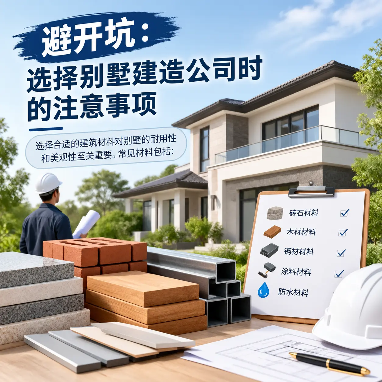 避开坑：选择 玉屏 别墅建造公司时的注意事项