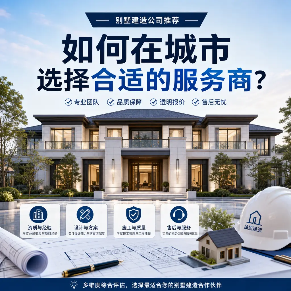 别墅建造公司推荐:如何在 玉屏 选择合适的服务商?