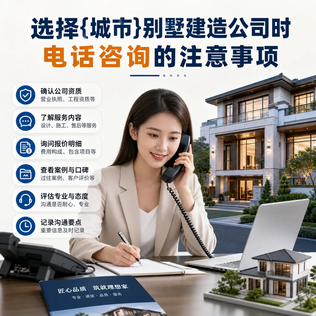 选择玉屏别墅建造公司时，电话咨询的注意事项