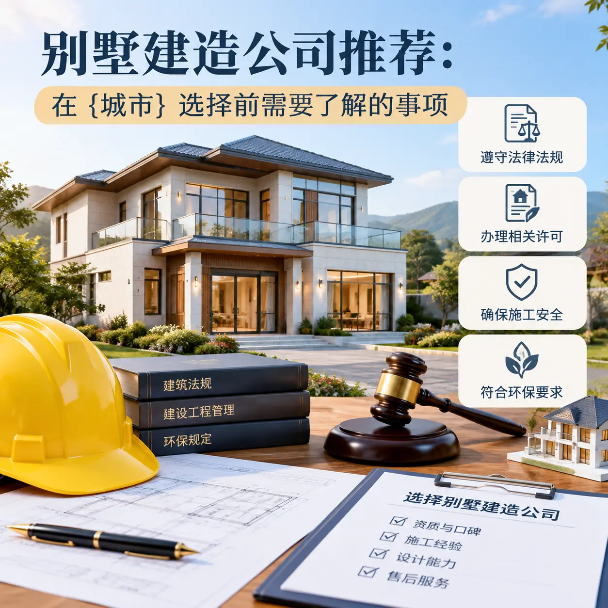 别墅建造公司推荐：在 玉屏 选择前需要了解的事项
